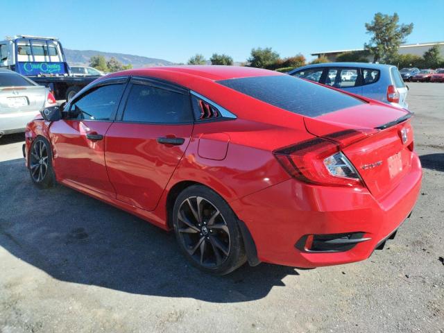 2HGFC2F89KH518778 - 2019 HONDA CIVIC SPOR 红色 照片 2