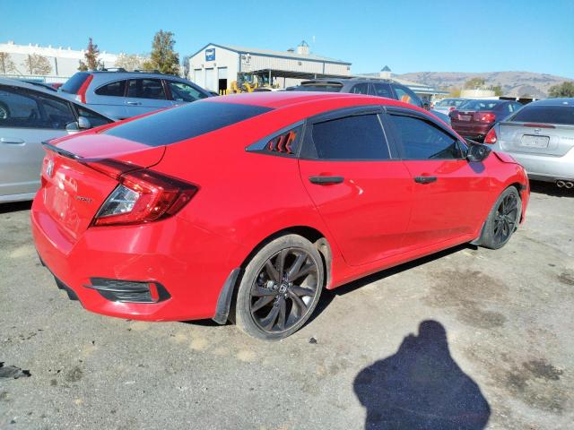 2HGFC2F89KH518778 - 2019 HONDA CIVIC SPOR 红色 照片 3