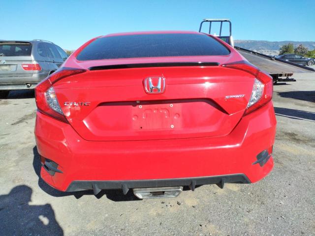 2HGFC2F89KH518778 - 2019 HONDA CIVIC SPOR 红色 照片 6
