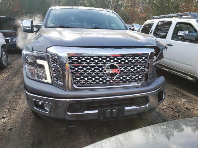 1N6AA1F41KN519756 - 2019 NISSAN TITAN XD S GRAY photo 5