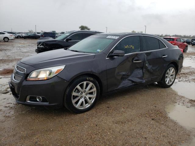 1G11H5SA2DF279771 - 2013 CHEVROLET MALIBU LTZ ნაცრისფერი ფოტო 1