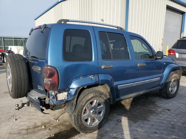 1J4GL58K55W659215 - 2005 JEEP LIBERTY LI BLUE photo 3