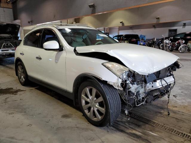 JNKAJ09F08M358498 - 2008 INFINITI EX35 BASE WHITE photo 4