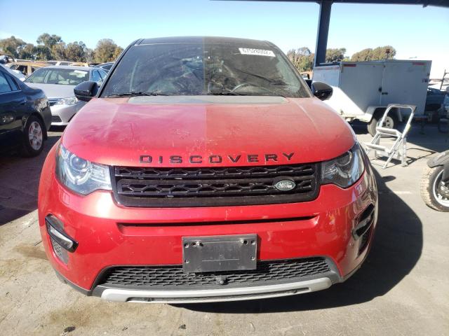 SALCT2BG3FH534624 - 2015 LAND ROVER DISCOVERY RED photo 5