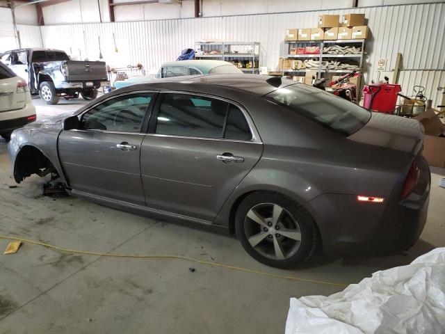 1G1ZC5EU7CF289749 - 2012 CHEVROLET MALIBU 1LT ნაცრისფერი ფოტო 2