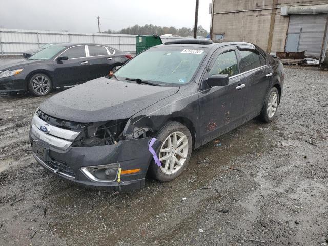 3FAHP0JG3AR300228 - 2010 FORD FUSION SEL BLACK photo 2