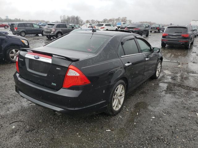 3FAHP0JG3AR300228 - 2010 FORD FUSION SEL BLACK photo 4