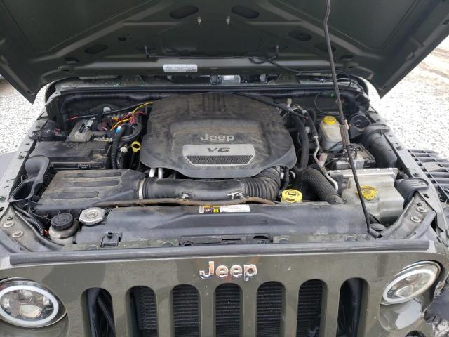 1C4AJWAG9FL668807 - 2015 JEEP WRANGLER S GREEN photo 12