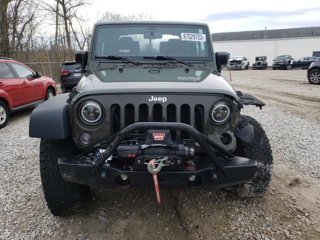 1C4AJWAG9FL668807 - 2015 JEEP WRANGLER S GREEN photo 5