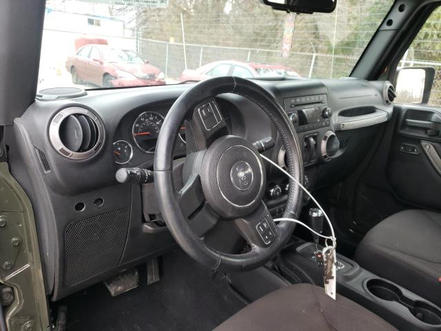 1C4AJWAG9FL668807 - 2015 JEEP WRANGLER S GREEN photo 8