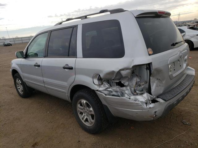 2HKYF18663H540377 - 2003 HONDA PILOT SILVER photo 2