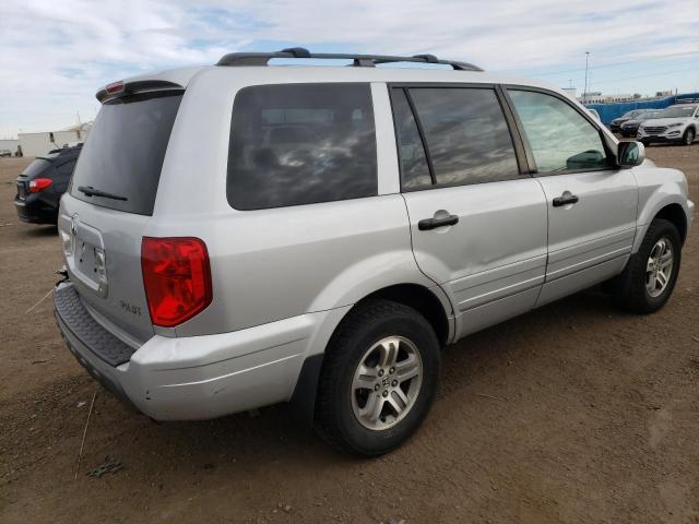 2HKYF18663H540377 - 2003 HONDA PILOT SILVER photo 3