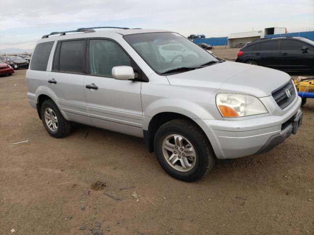 2HKYF18663H540377 - 2003 HONDA PILOT SILVER photo 4