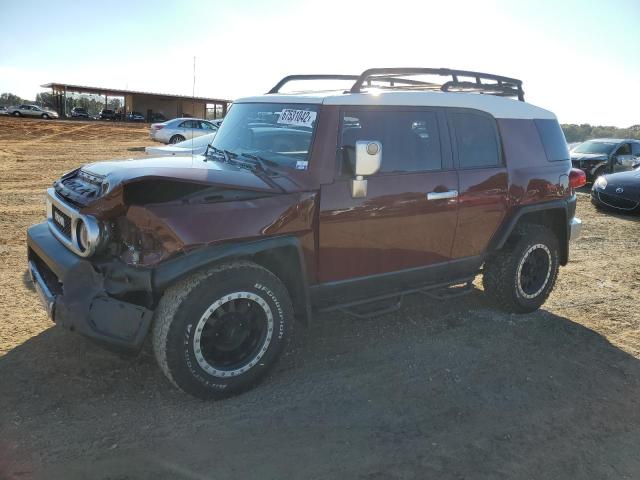 JTEZU11F080019188 - 2008 TOYOTA FJ CRUISER MAROON photo 1