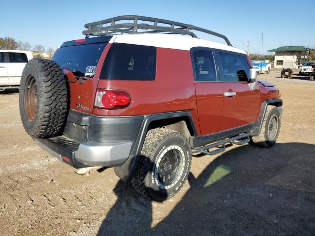 JTEZU11F080019188 - 2008 TOYOTA FJ CRUISER MAROON photo 3