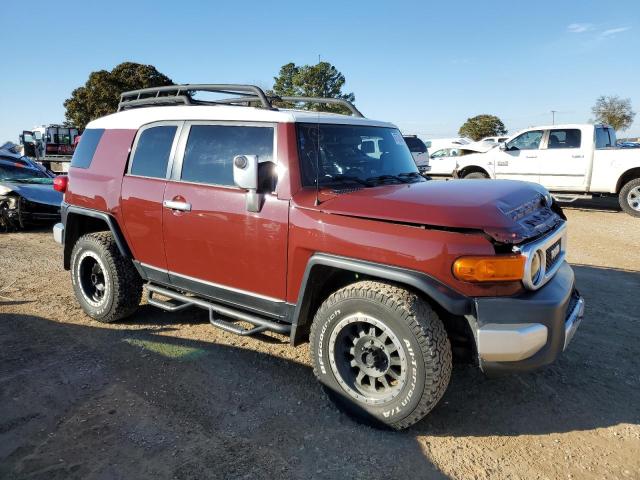 JTEZU11F080019188 - 2008 TOYOTA FJ CRUISER MAROON photo 4