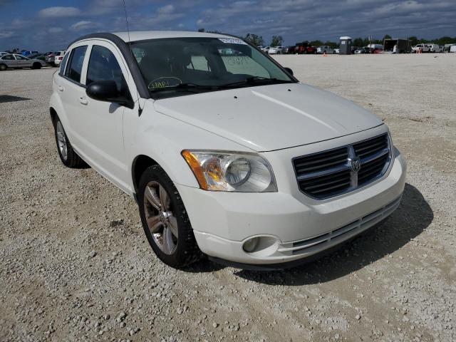 1B3CB3HA8AD567705 - 2010 DODGE CALIBER MA WHITE photo 1