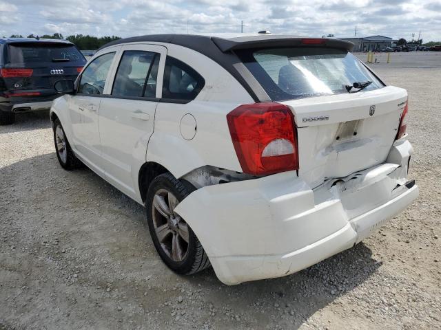 1B3CB3HA8AD567705 - 2010 DODGE CALIBER MA WHITE photo 3