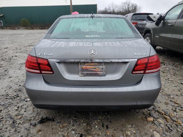 WDDHF8JB1EA895988 - 2014 MERCEDES-BENZ E 350 4MAT SILVER photo 6