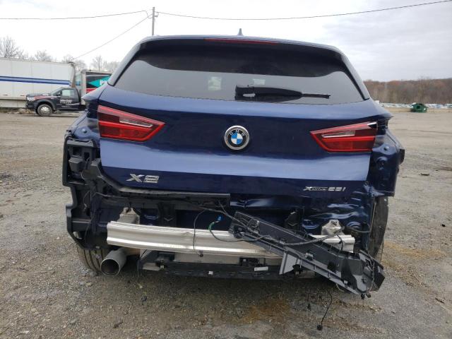 WBXYJ5C53K5N03017 - 2019 BMW X2 XDRIVE2 BLUE photo 6