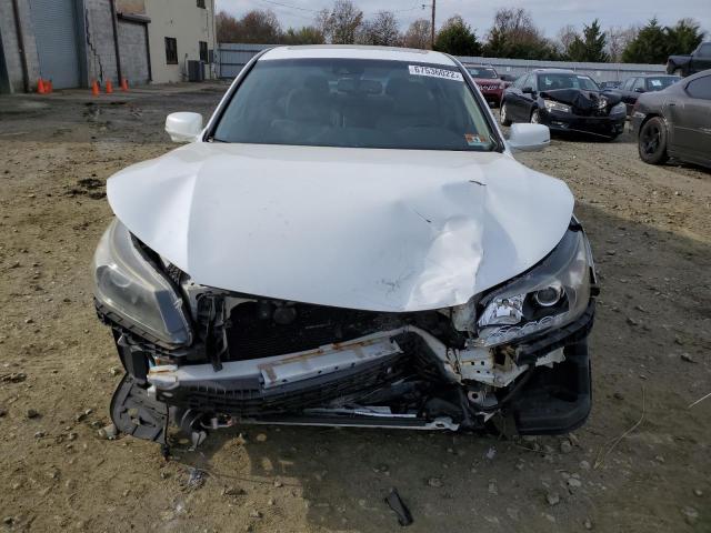 1HGCR3F82DA025064 - 2013 HONDA ACCORD EXL WHITE photo 5