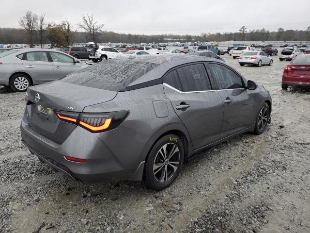 3N1AB8CV8LY209942 - 2020 NISSAN SENTRA SV GRAY photo 3