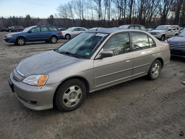 JHMES96683S032394 - 2003 HONDA CIVIC HYBR BEIGE photo 1