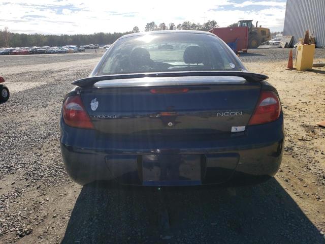 1B3ES26C55D249165 - 2005 DODGE NEON BASE BLUE photo 6