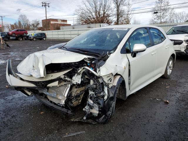 JTNK4RBE0K3037718 - 2019 TOYOTA COROLLA SE WHITE photo 1