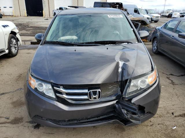 5FNRL5H33GB114757 - 2016 HONDA ODYSSEY SE GRAY photo 5