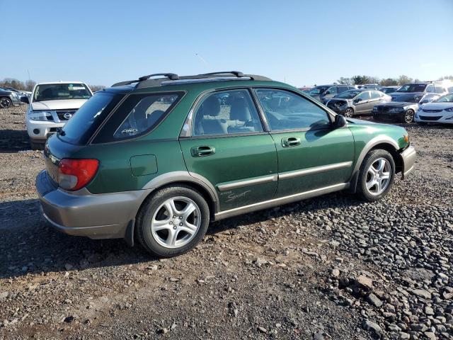 JF1GG68582H836209 - 2002 SUBARU IMPREZA OU GREEN photo 3