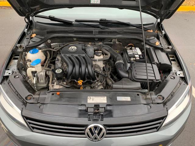 3VW1K7AJ4DM222829 - 2013 VOLKSWAGEN JETTA BASE GRAY photo 7