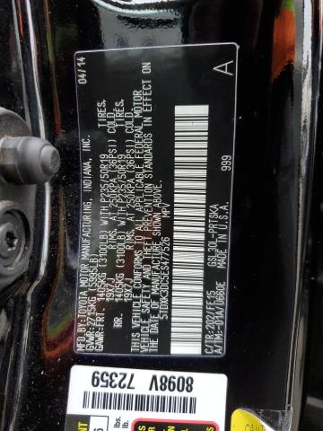 5TDXK3DC5ES477526 - 2014 TOYOTA SIENNA SPO BLACK photo 13