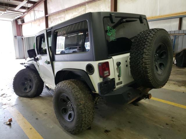 1C4AJWAGXDL702783 - 2013 JEEP WRANGLER S WHITE photo 3