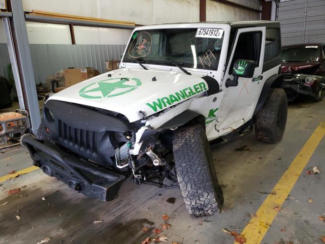 1C4AJWAGXDL702783 - 2013 JEEP WRANGLER S WHITE photo 9