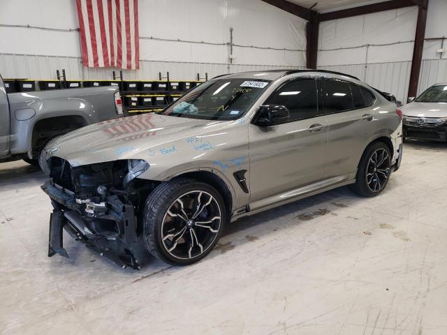 5YMUJ0C00L9C73332 - 2020 BMW X4 M COMPE GRAY photo 1