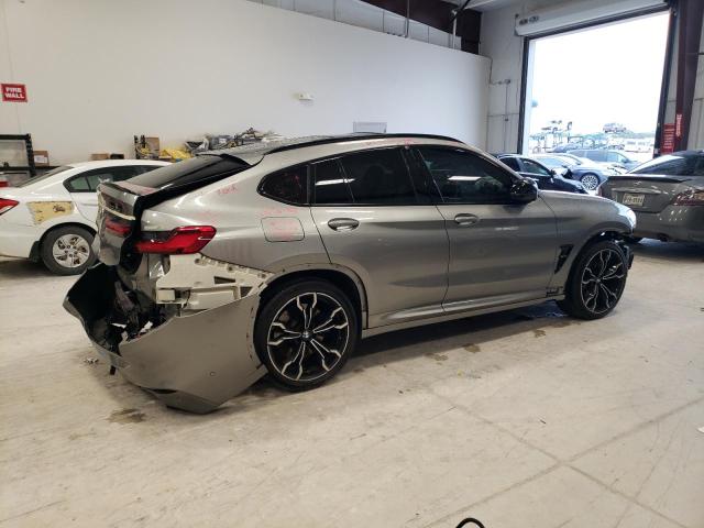 5YMUJ0C00L9C73332 - 2020 BMW X4 M COMPE GRAY photo 3