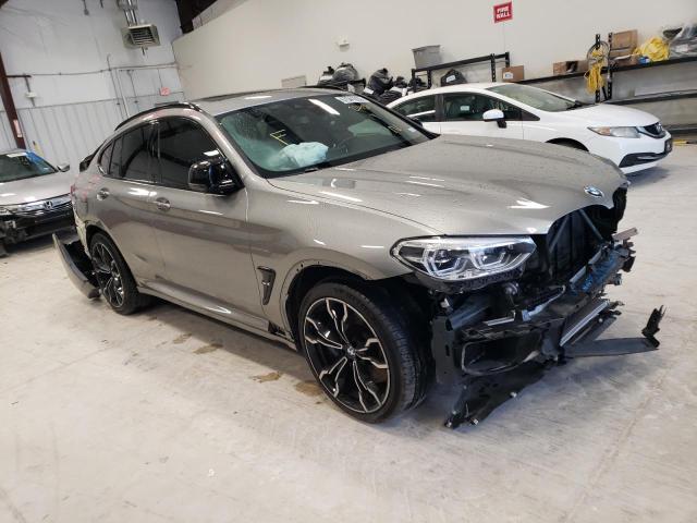 5YMUJ0C00L9C73332 - 2020 BMW X4 M COMPE GRAY photo 4