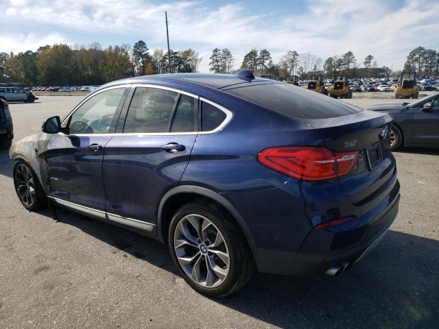 5UXXW3C55F0F88798 - 2015 BMW X4 XDRIVE2 BLUE photo 2