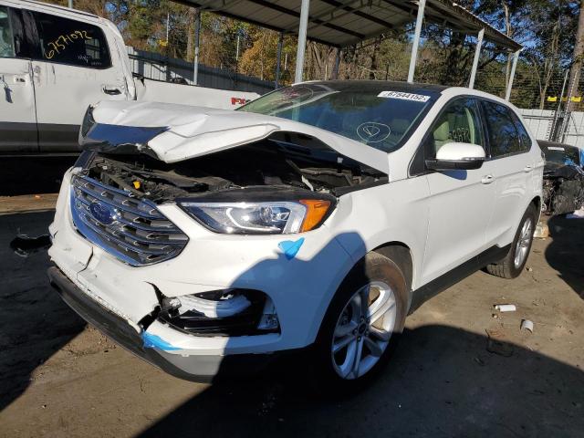 2FMPK3J93LBB24947 - 2020 FORD EDGE SEL WHITE photo 1