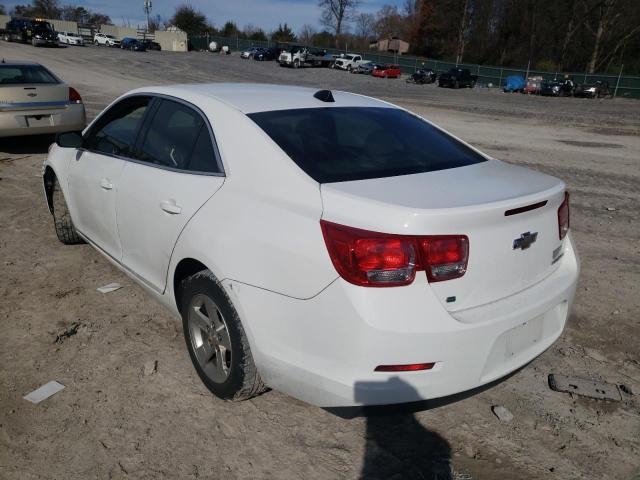 1G11B5SL4EF237638 - 2014 CHEVROLET MALIBU LS WHITE photo 3