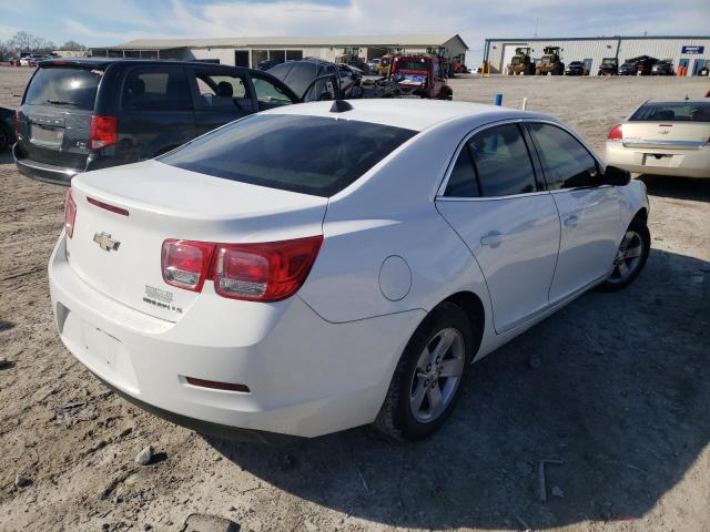 1G11B5SL4EF237638 - 2014 CHEVROLET MALIBU LS WHITE photo 4