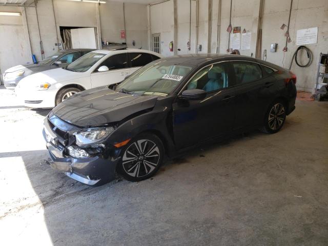 19XFC1F70GE013215 - 2016 HONDA CIVIC EXL فحمي صورة 2