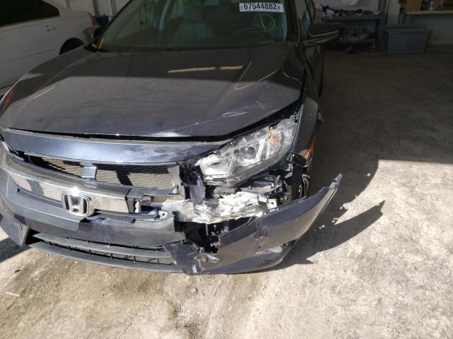 19XFC1F70GE013215 - 2016 HONDA CIVIC EXL فحمي صورة 9