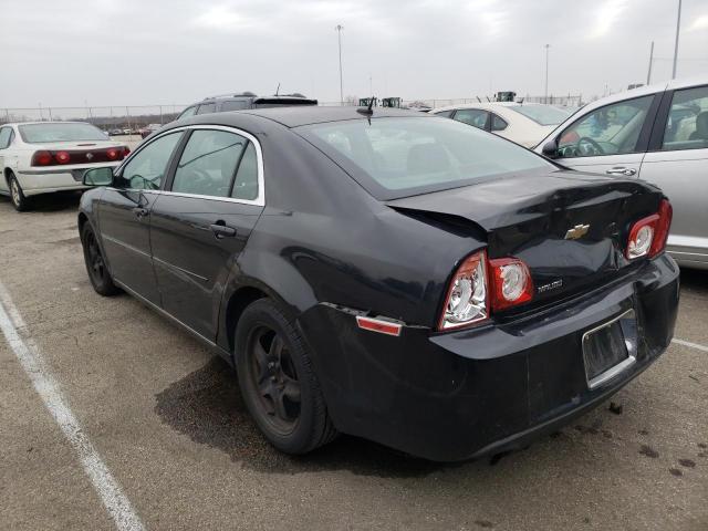 1G1ZH57B89F170758 - 2009 CHEVROLET MALIBU 1LT Schwarz Foto 2