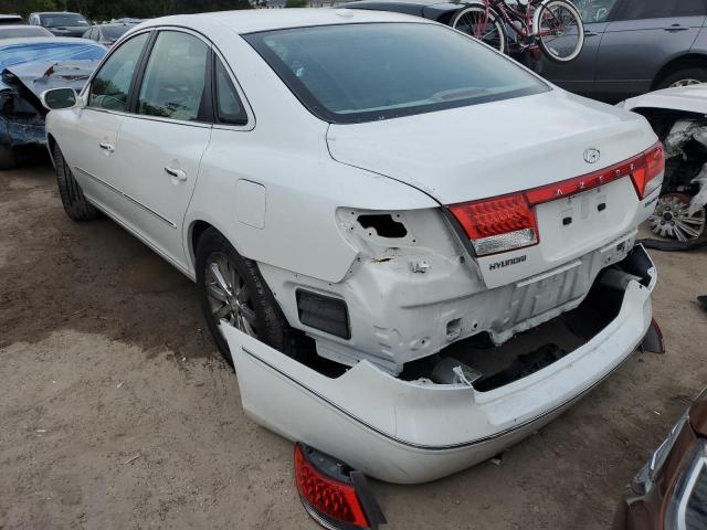 KMHFC46F39A370012 - 2009 HYUNDAI AZERA SE WHITE photo 2