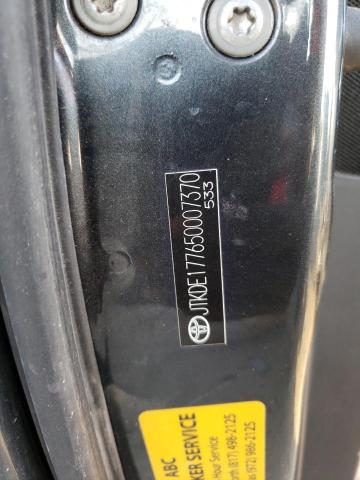 JTKDE177650007370 - 2005 TOYOTA SCION TC CHARCOAL photo 12