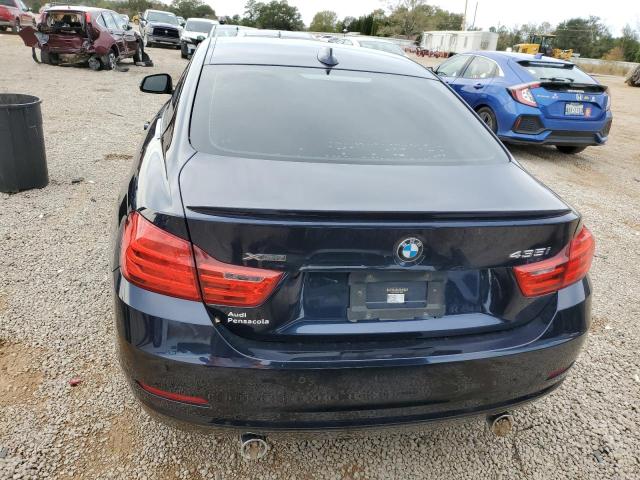 WBA3R5C52EK188990 - 2014 BMW 435 XI BLUE photo 6