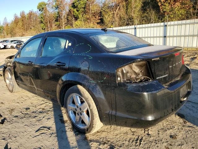 1B3BD4FB4BN558731 - 2011 DODGE AVENGER EX BLACK photo 2