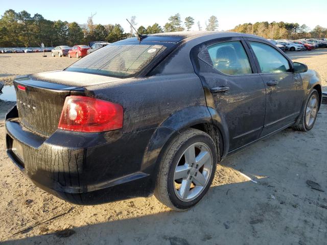 1B3BD4FB4BN558731 - 2011 DODGE AVENGER EX BLACK photo 3